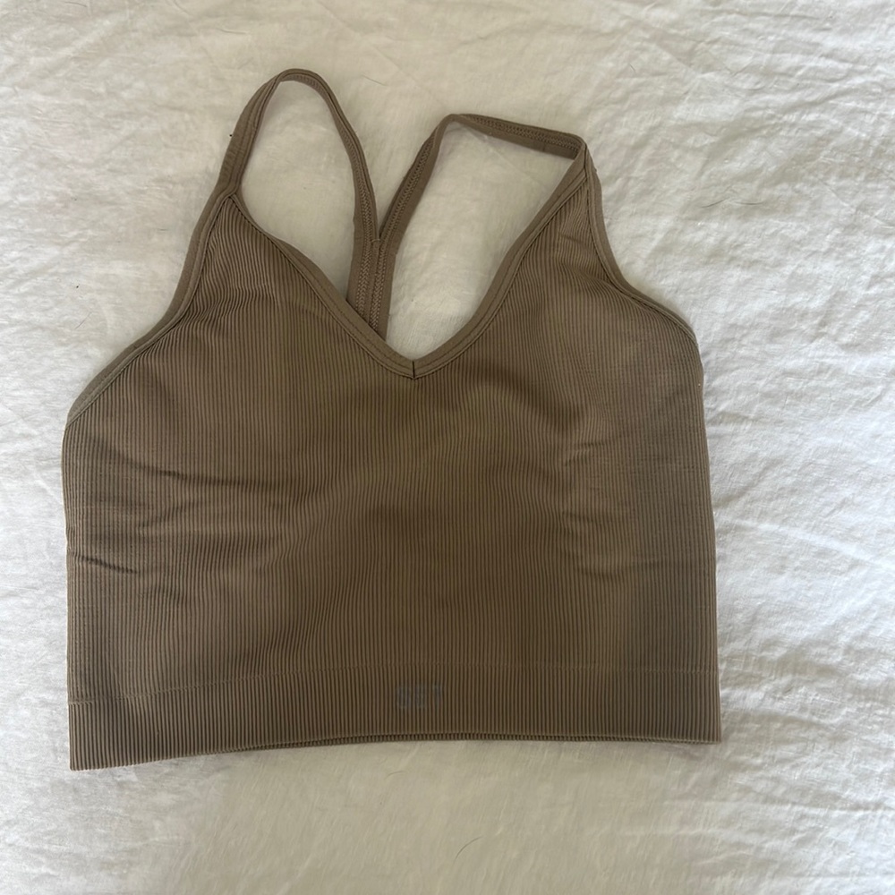 Setactive tan sports bra